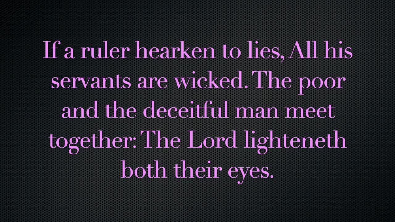 Proverbs 29