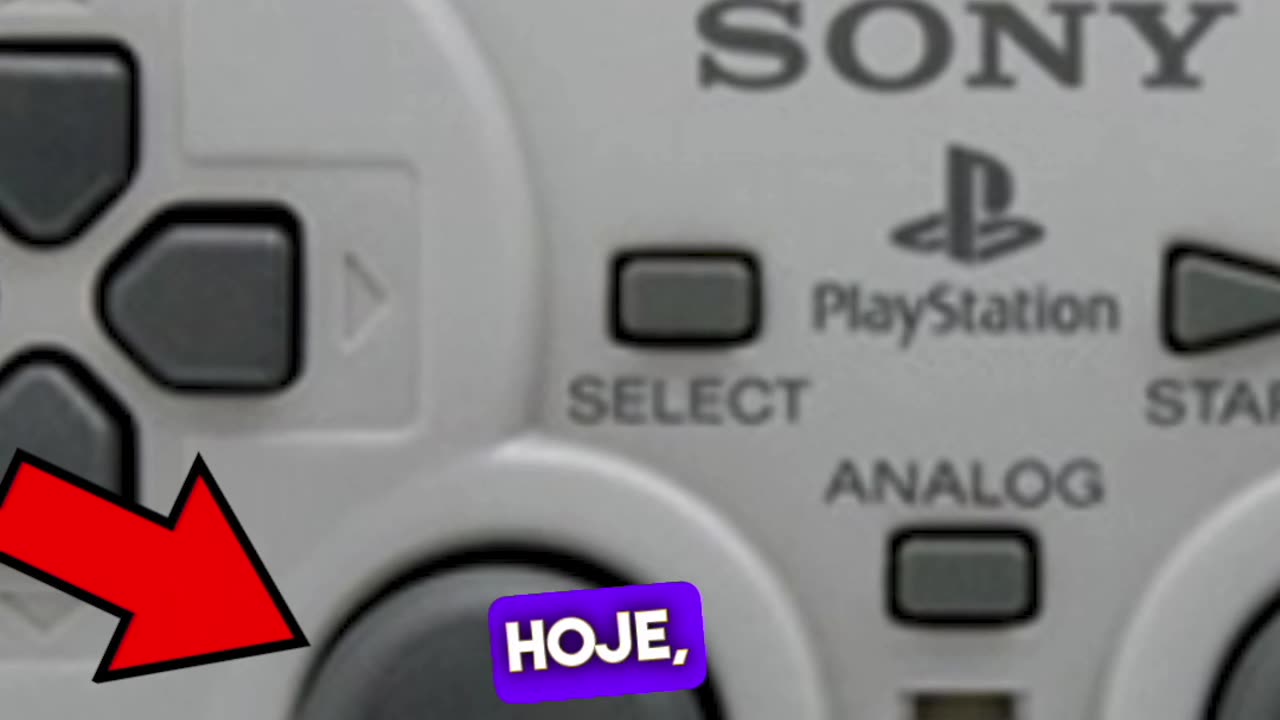 Evolução dos CONTROLES de PLAYSTATION