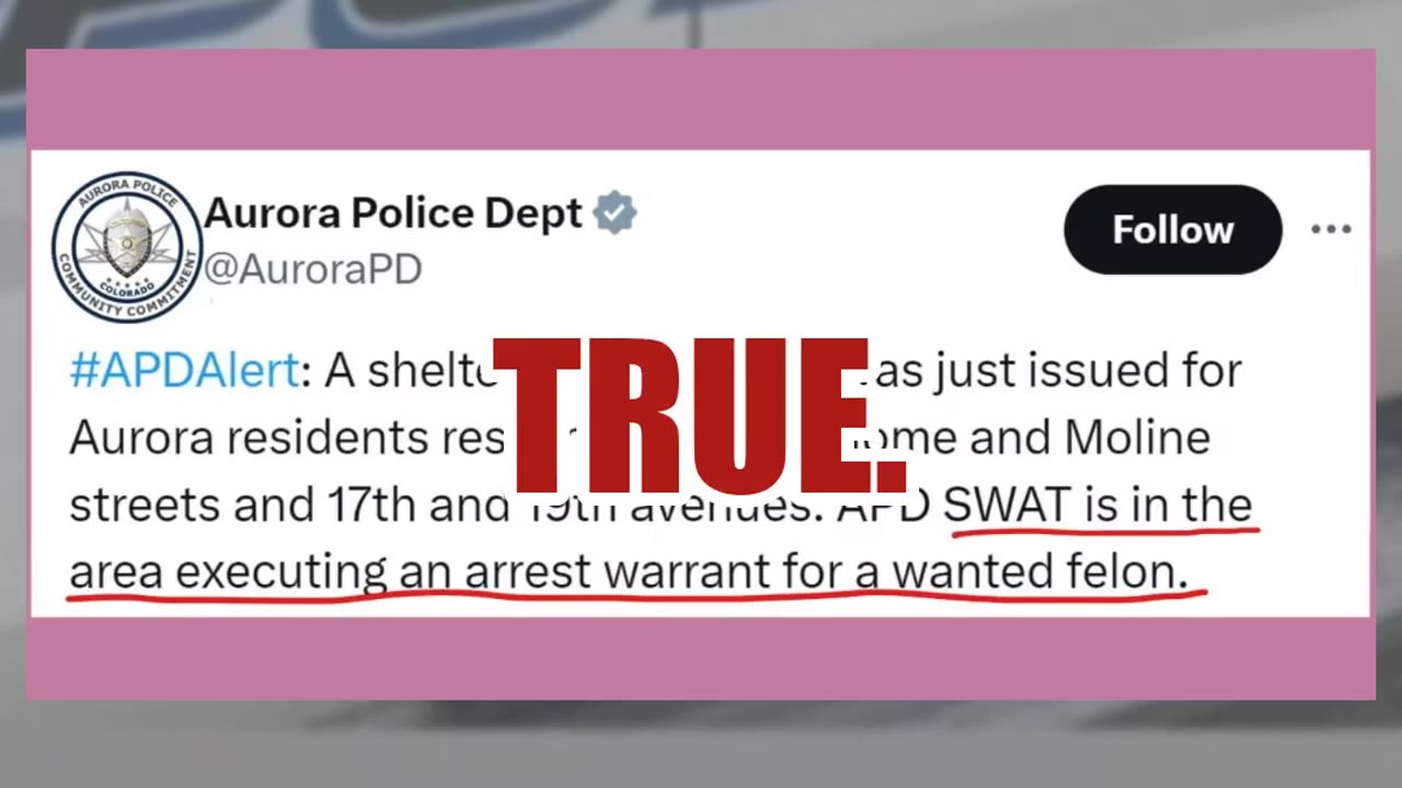 Fact Check: Aurora, Colorado, Police Shelter-In-Place Order NOT Related To Venezuelan Gang Violence