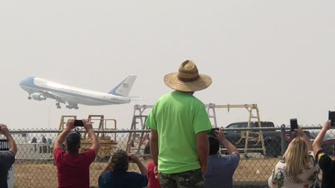 Air Force One taking off