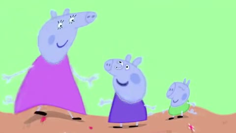 peppa pig intro center effects