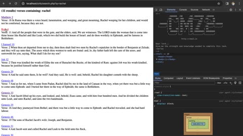 OpenHolyBible.com Search Demo