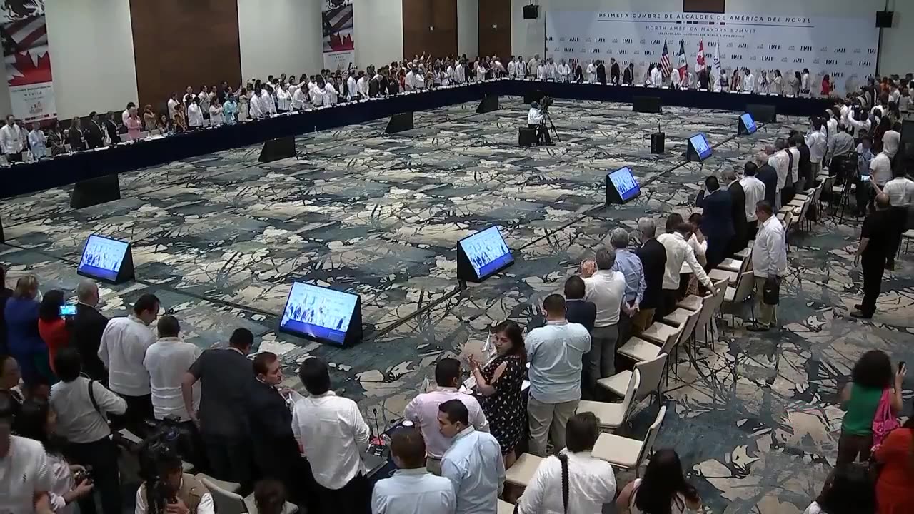 Cumbre de Alcaldes de América del Norte, desde Cabo San Lucas, Baja California Sur