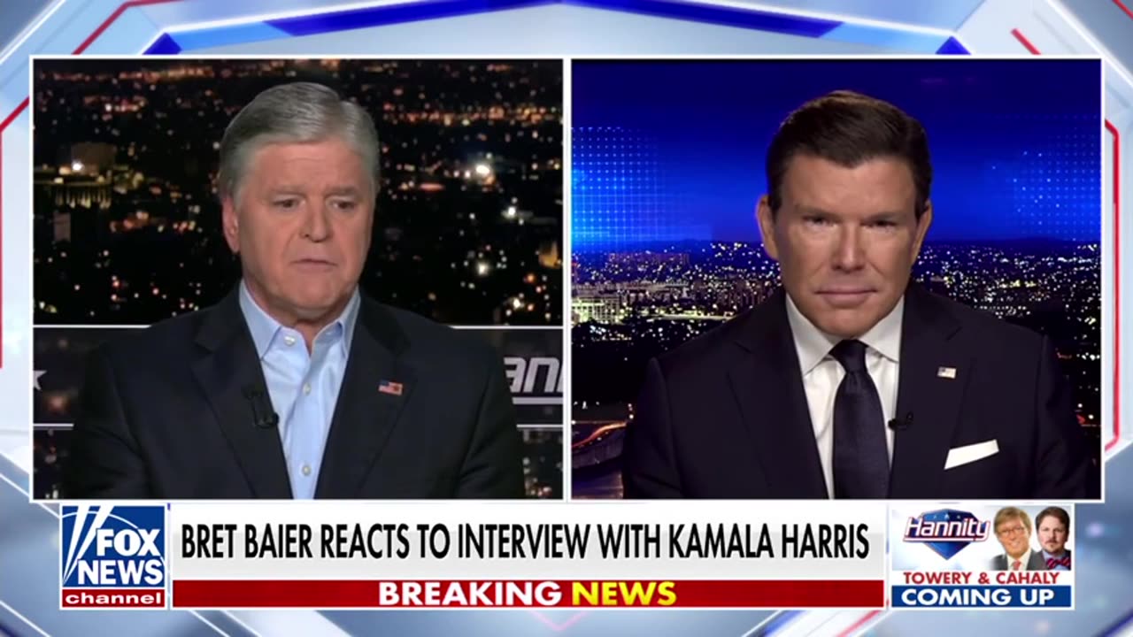 Bret Baier Reveals All That VP Harris' Handlers Did To End Interview