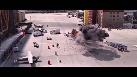 Airport Battle Scene Civil War Movie Clip HD