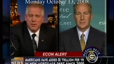 10-03-08 Peter Schiff On Glenn Beck Inflation Nation (9.39, 9)