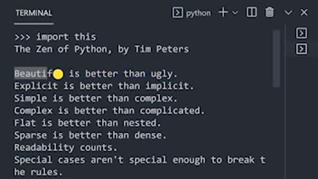 Pythonin 100 Seconds ⑶