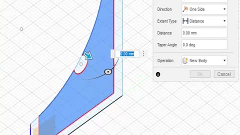 Fusion360: Extrude Offset