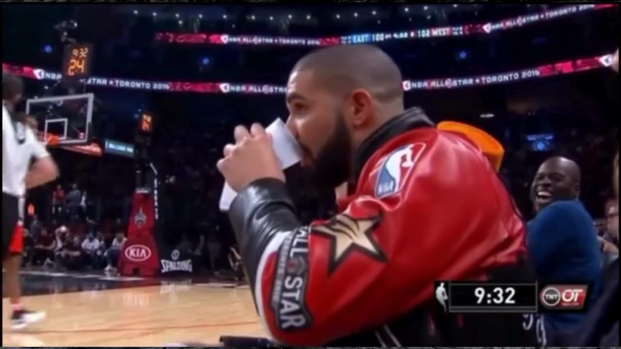 That time Lebron stole Kevin Hart's Drink and Gave it to Drake