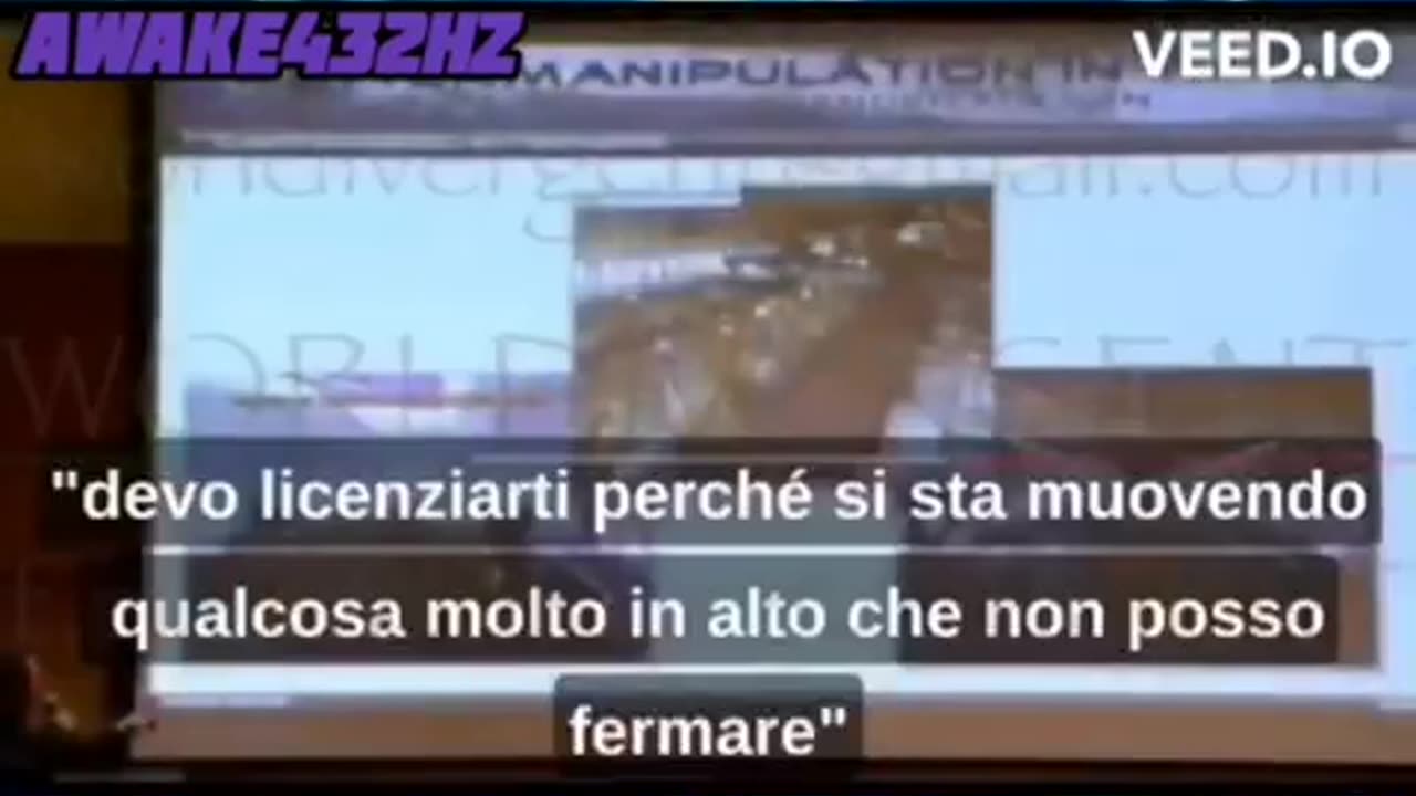 TECNICO AEREONAUTICO TEDESCO : Facevo modifiche agli aerei per spruzzare veleni