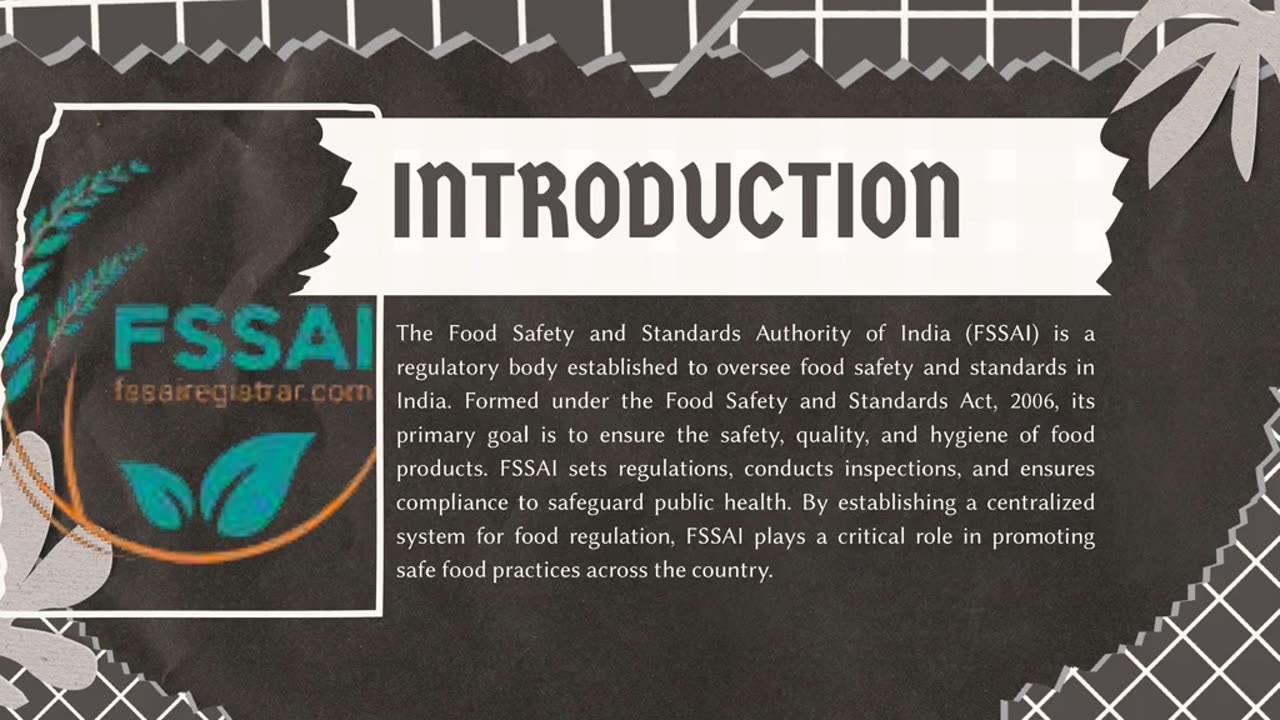 Introduction to FSSAI Registration: Importance and Benefits