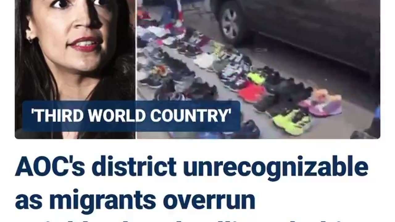 Third-World: AOC's District Unrecognizable As Migrants Overrun Neighborhood Selling Clothing, Food