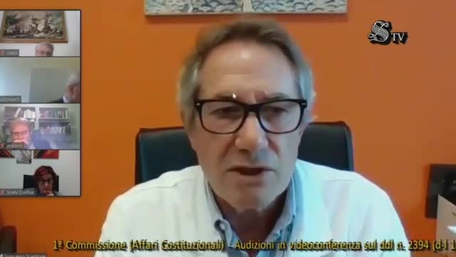 Audizioni informali in Senato - Prof. Francesco Scaglione