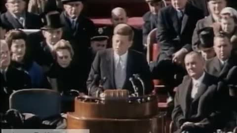 President John F. Kennedy's Inaugural Address, the success of liberty.