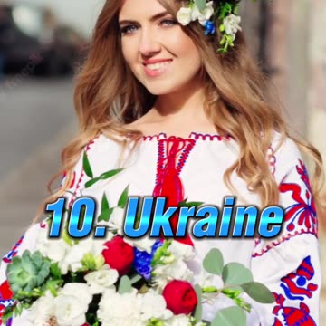 Top 10 Countries with Most Beautiful Women