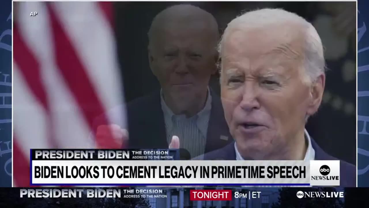 Pres. Biden addresses the nation for the first time since dropping out of 2024 race