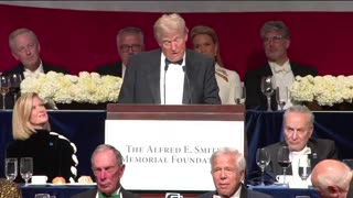 Full speech at Al Smith dinner