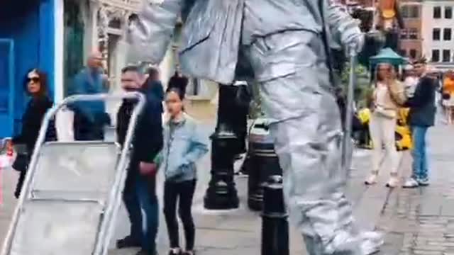 A busker