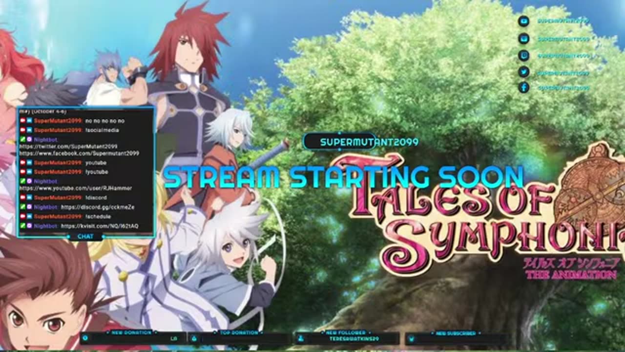 Tales of Symphonia Remastered Day 3. No mic. Not feeling up for it.