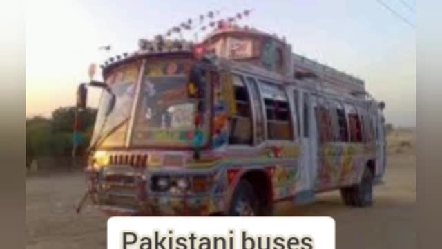 Local buses in subcontinent