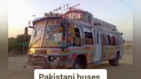 Local buses in subcontinent