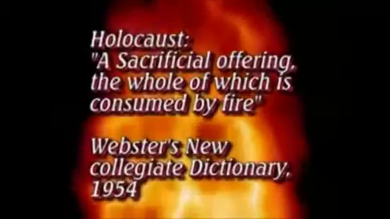 Jewish God Baal & the True meaning of the word "Holocaust"