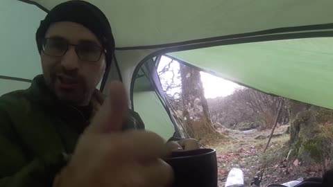 Coffee in a tent 18