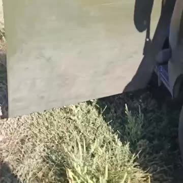 Kursk region, Russian Forces avoid serious consequences from Ukraine FPV kamikaze drone, it fails.