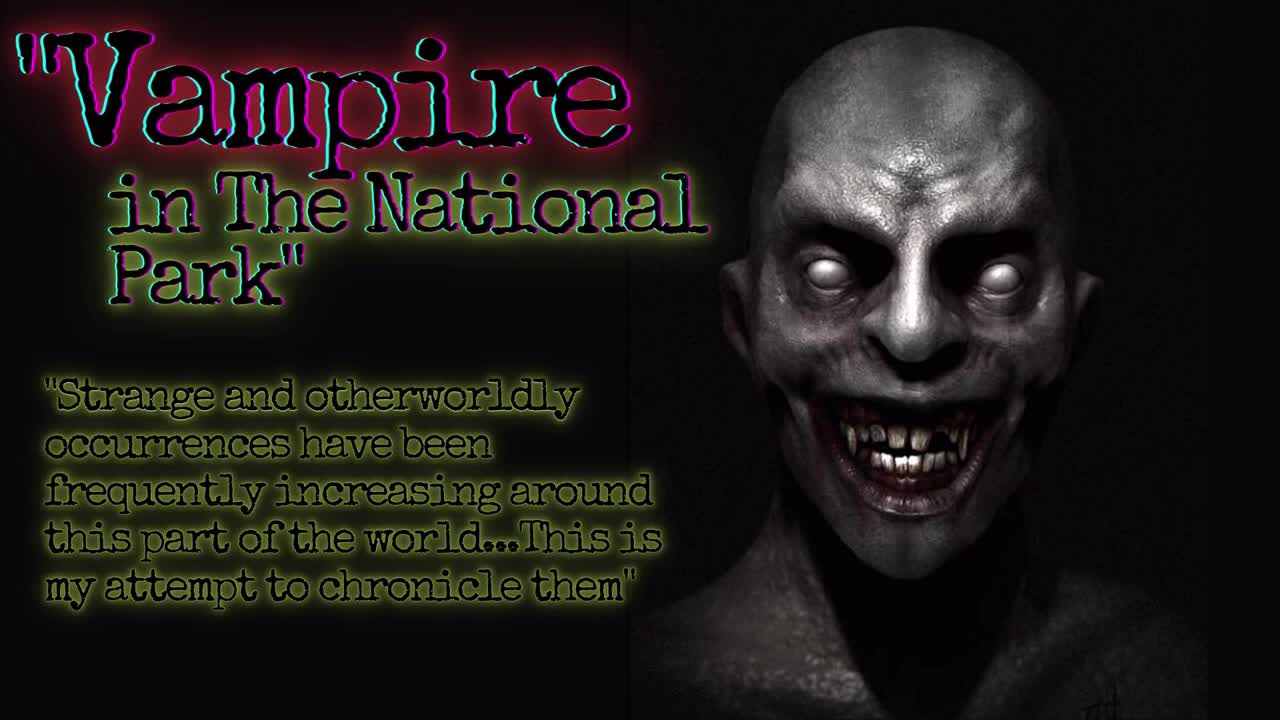 vampire in the local park scary stories