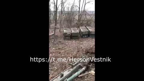 Ukraine War - Destroyed positions of the 28th brigade of the Armed Forces of Ukraine