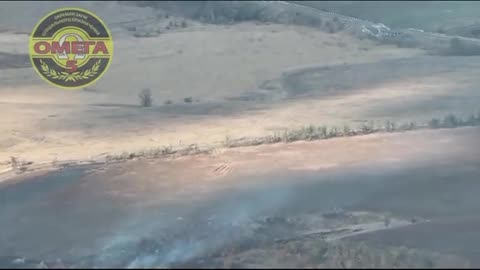 Destruction of an enemy infantry fighting vehicle by the Omega special unit in Avdiivka