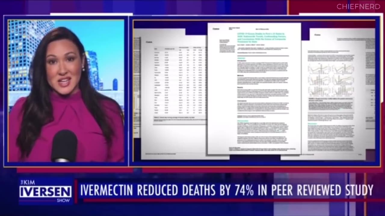 New Peer-Reviewed Study Shows Ivermectin Reduced Deaths by 74%.