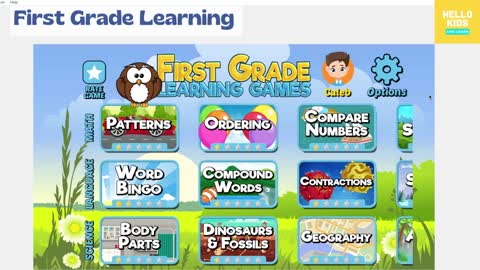 First Grade Learning