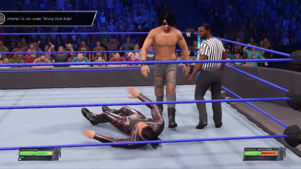 wwe2k22 myrise walkthrough 127, Vs Shinsuke