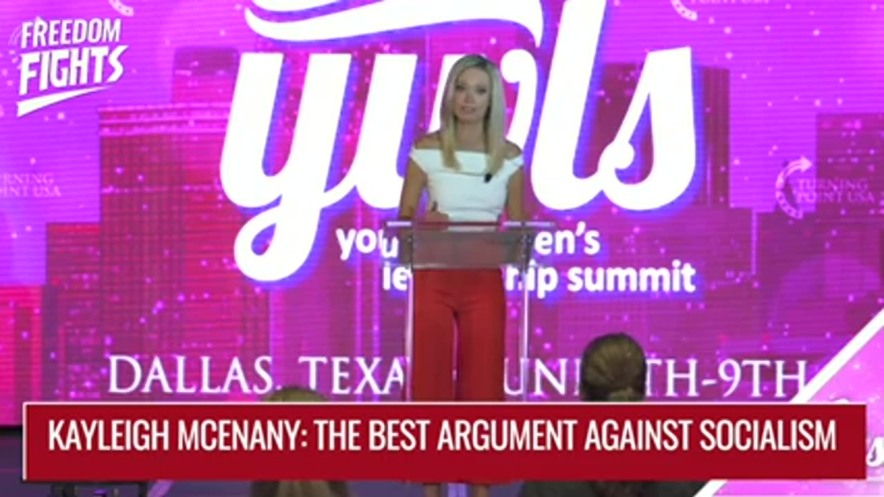 2021, Kayleigh McEnany Warns Of Government Takeover - Why Socialism Is Dangerous