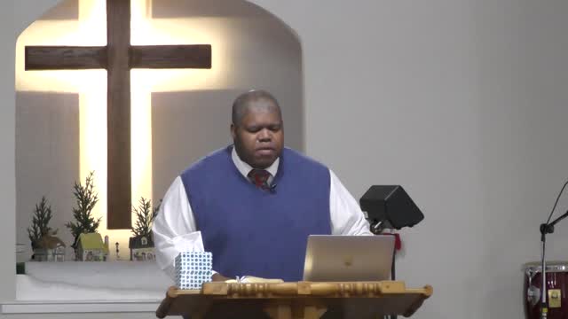 Pastor Homer Evins Jr January 10 2021 - You Can Have Faith In God