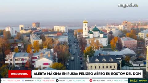 ÚLTIMA HORA | Alerta máxima en Rusia: peligro aéreo en Rostov del Don