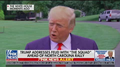 Trump: responds to Q about Omar marrying brother