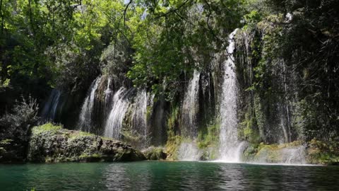 Great view of the waterfall