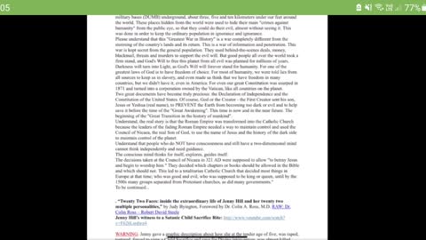 HOW AND WHAT IS HAPPENING...FROM THE START.