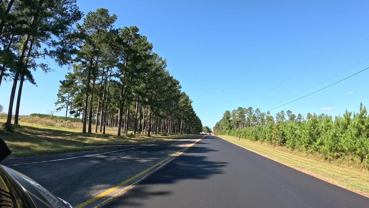 Traveling West on SC 6 toward Saint Matthews