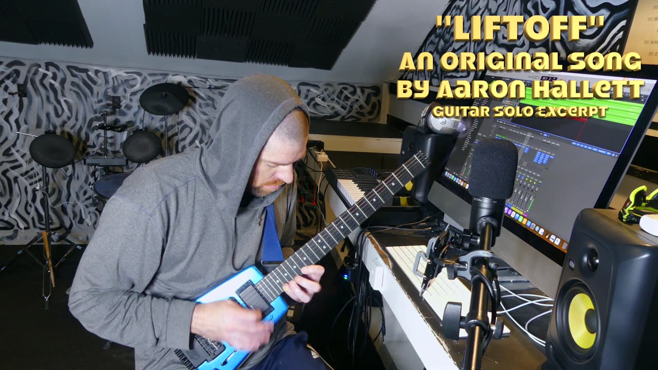 "Liftoff" an Original Song by Aaron Hallett Guitar Solo Excerpt