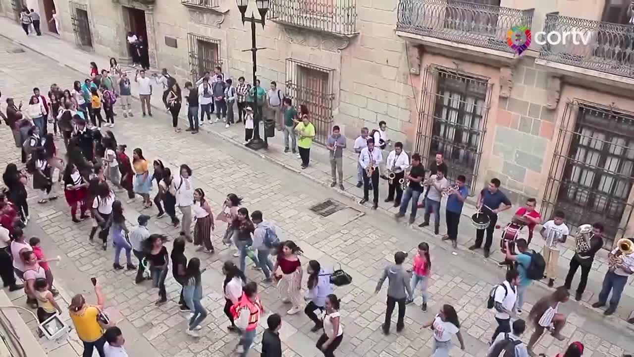 Flashmob baile Pinotepa Oaxaca