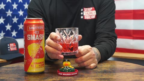 SGT Andre Stewart Jr - Smirnoff Smash Strawberry & Lemon RTD Cocktail Review