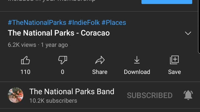 Coracao | The National Parks | When the spreading light consumes the dark