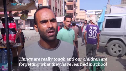Thousands of students in Gaza unable to attend school
