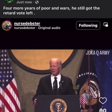 Four more years he says