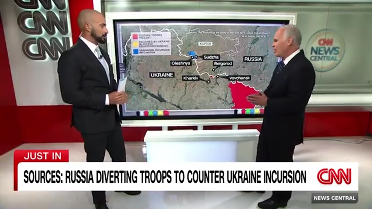 Military analyst breaks down the area Ukraine has crossed into Russia and the strategic value there