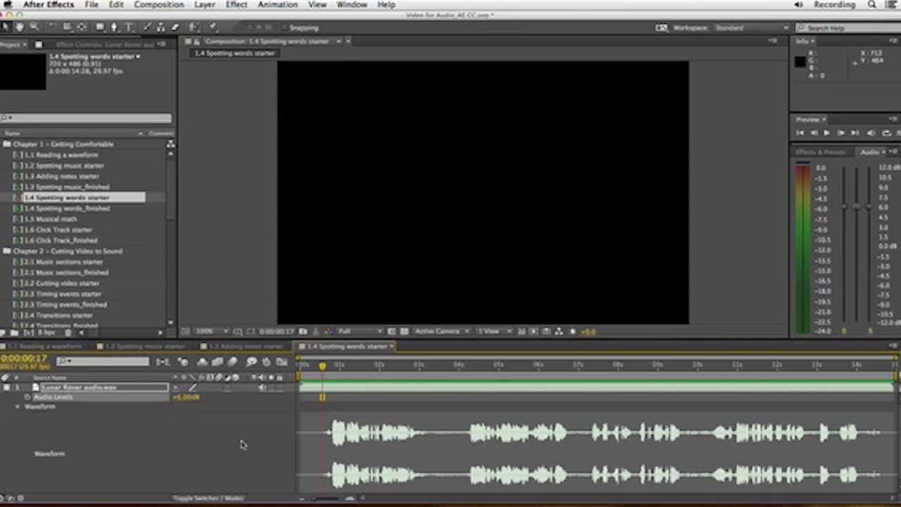AE audio special effects editing and production video tutorial. 06.