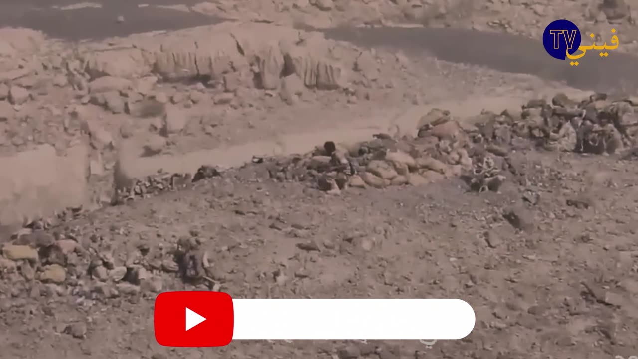 The fiercest battle of the National Army storming the terrorist Houthi militia sites west of Marib